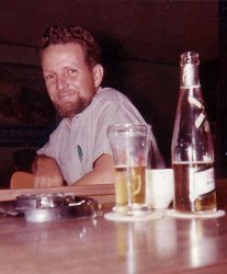 This photo of my Dad was taken at the Elbow Room Bar in Lantana, Florida. Early 1960s