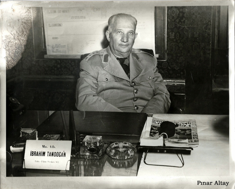 His name is Ibrahim Tandogan and he is my dad's grandfather. He was a Turkish colonel, 1957. View full size.

