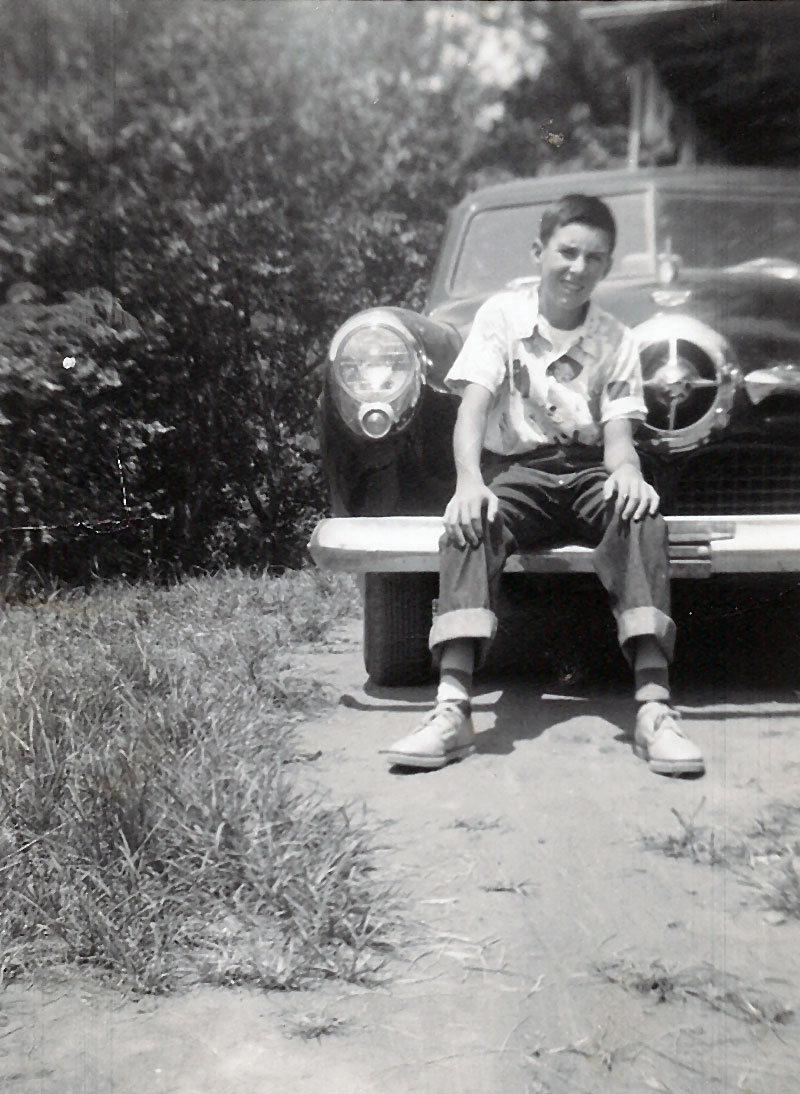 A picture of my Uncle Don taken in Franklin, NC in 1953. View full size.