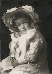 Taken of my mother Gladys Wagner in San Francisco around 1905. View full size.
(ShorpyBlog, Member Gallery)