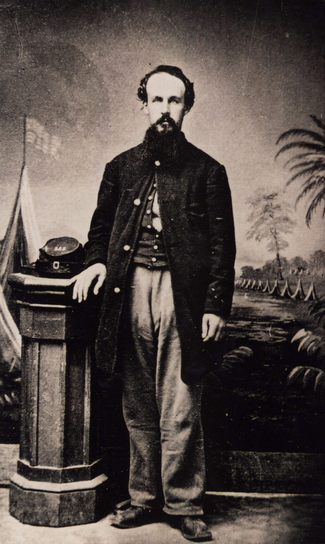 Pvt. Charles Allen Hurd Sr. of the NY 111th Volunteers (Union), 1862.