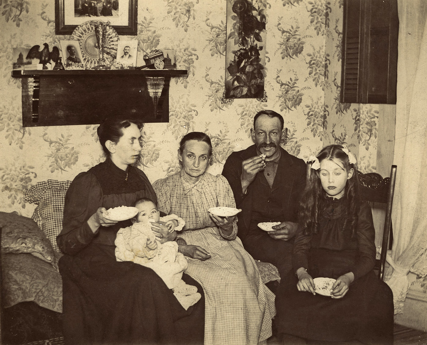 Owasco, New York, 1900. From L to R; Bertha Hurd, Ruth Hurd Gummerson, Elsie Miller, Charles Allen Hurd Jr, Maud Hurd Prinz. View full size.