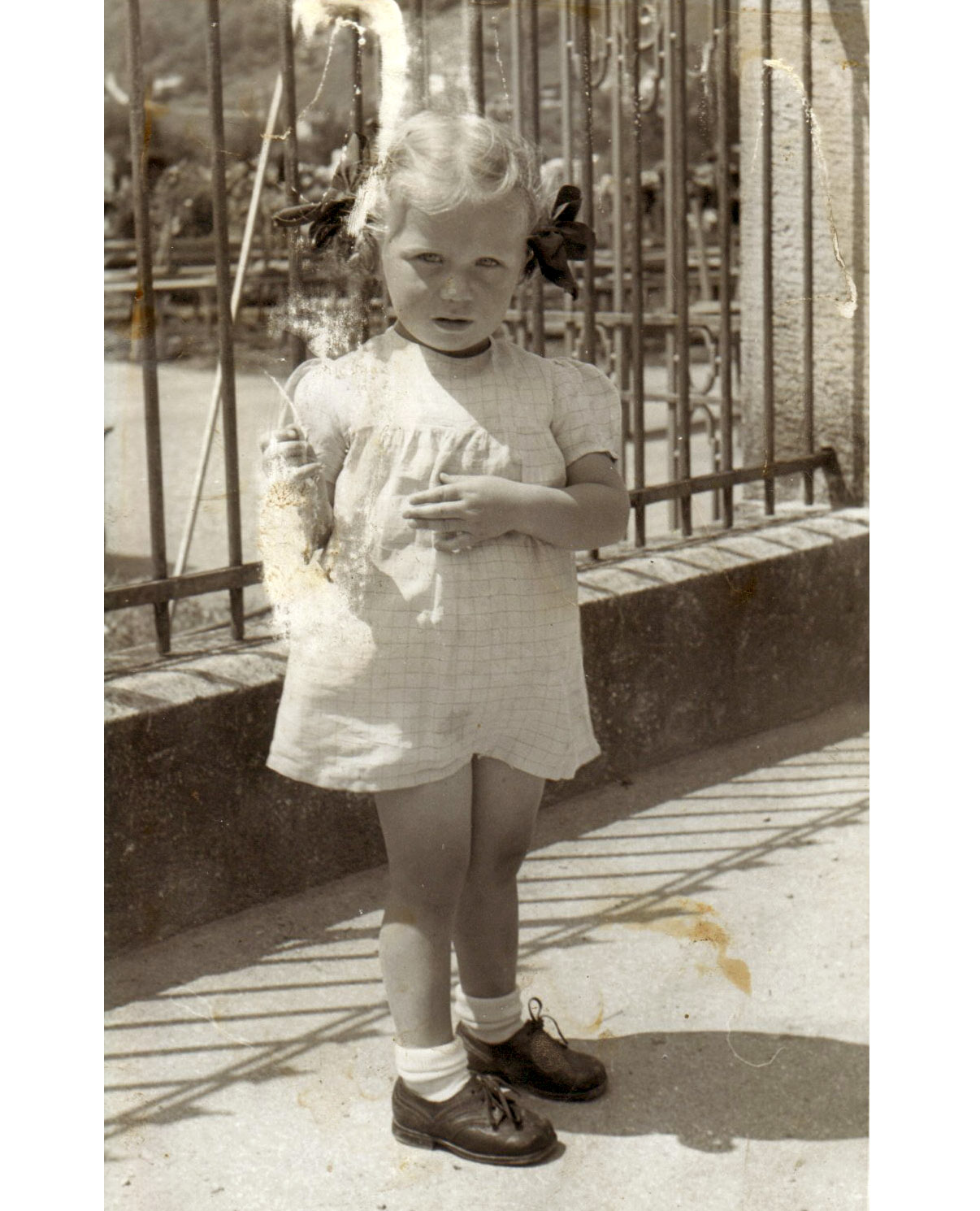 My godmother Katharina in 1947.