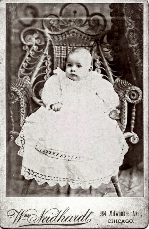 My distant cousin Laurence Ziv; Chicago, 1896.