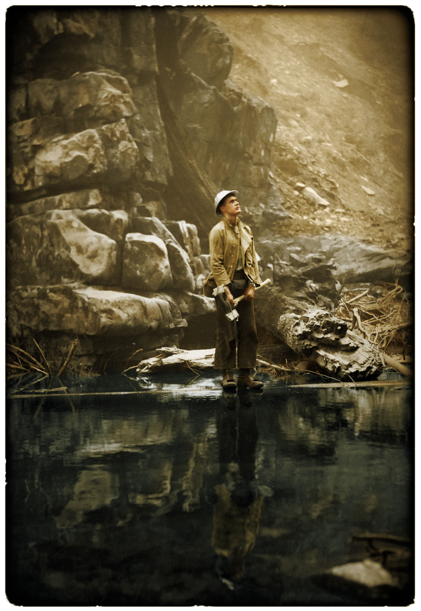Shorpy Historical Picture Archive :: Man of the Woods (Colorized): 1951 ...