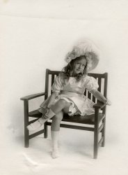 This picture was taken of my mother, Gladys Wagner, sometime around 1906 or 1907 in San Francisco. View full size.
(ShorpyBlog, Member Gallery)