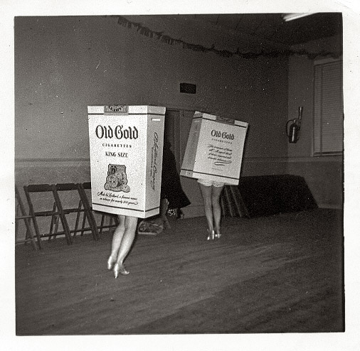 Old Gold Cigarette Promotional Girls. 1956. 