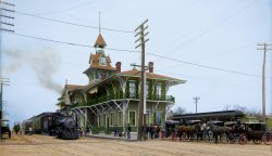 Colorized version of Pensacola 1906 originally posted elsewhere on Shorpy. View full size.
