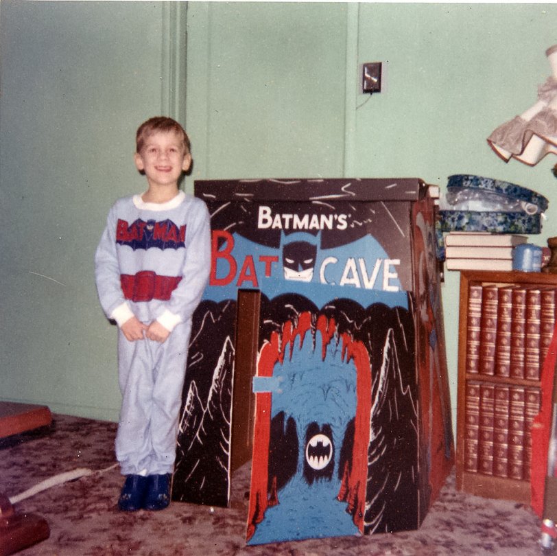Could there be a cooler present than this in 1966? Richie again, same Blue Shoes, same Red eyes. Photo from album bought at auction in 2010. View full size.
