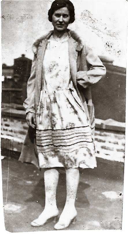 This is a photo of my grandmother, Felismina Ayan, taken on a rooftop. It was probably in Manhattan, 1920.
