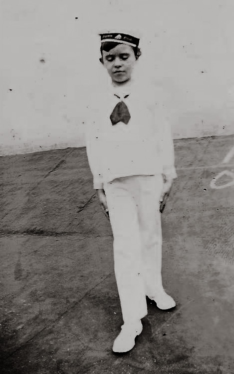My father, Manny Ayan. Taken on a rooftop in Manhattan, on 102nd Street in 1936. View full size.
