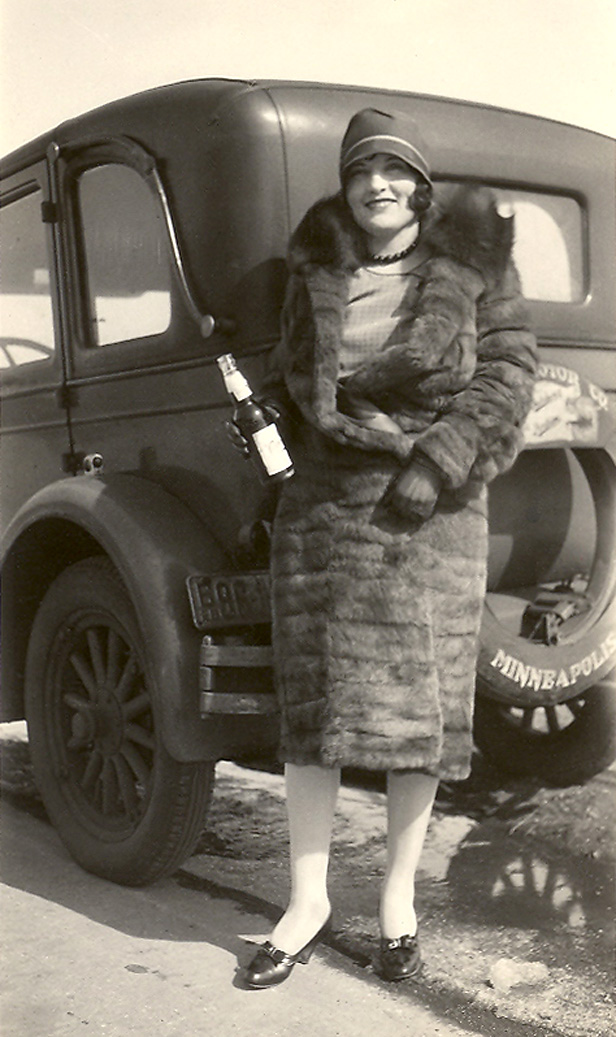 My Great Grandma Rae Keavy, who was married to Jack Keavy, a member of the Minneapolis mob. The date on the photo is unknown, but probably sometime in after 1925. View full size.