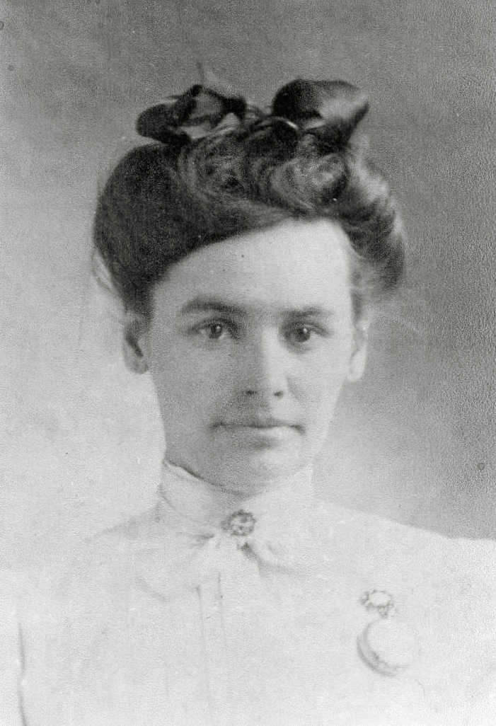 One of the only portraits of Aunt Viola Bird from Kentucky, taken around 1911. View full size.
